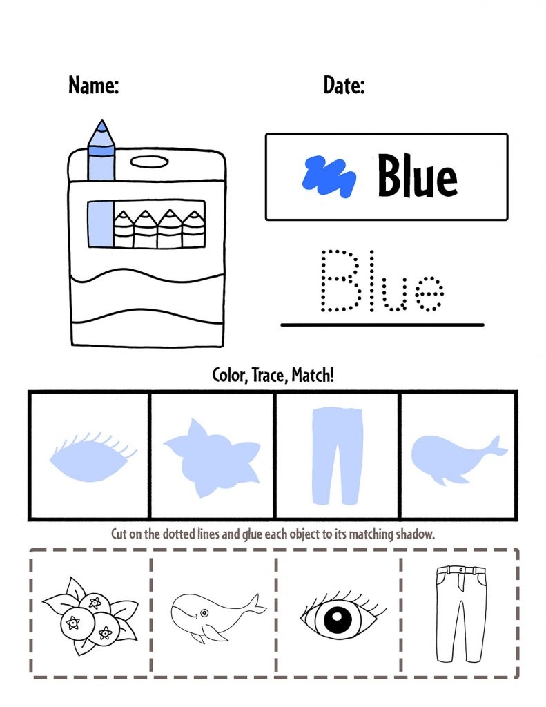 The Color Blue Worksheets 99Worksheets Worksheets Library The Color Blue Worksheets 99Worksheets Worksheets Library