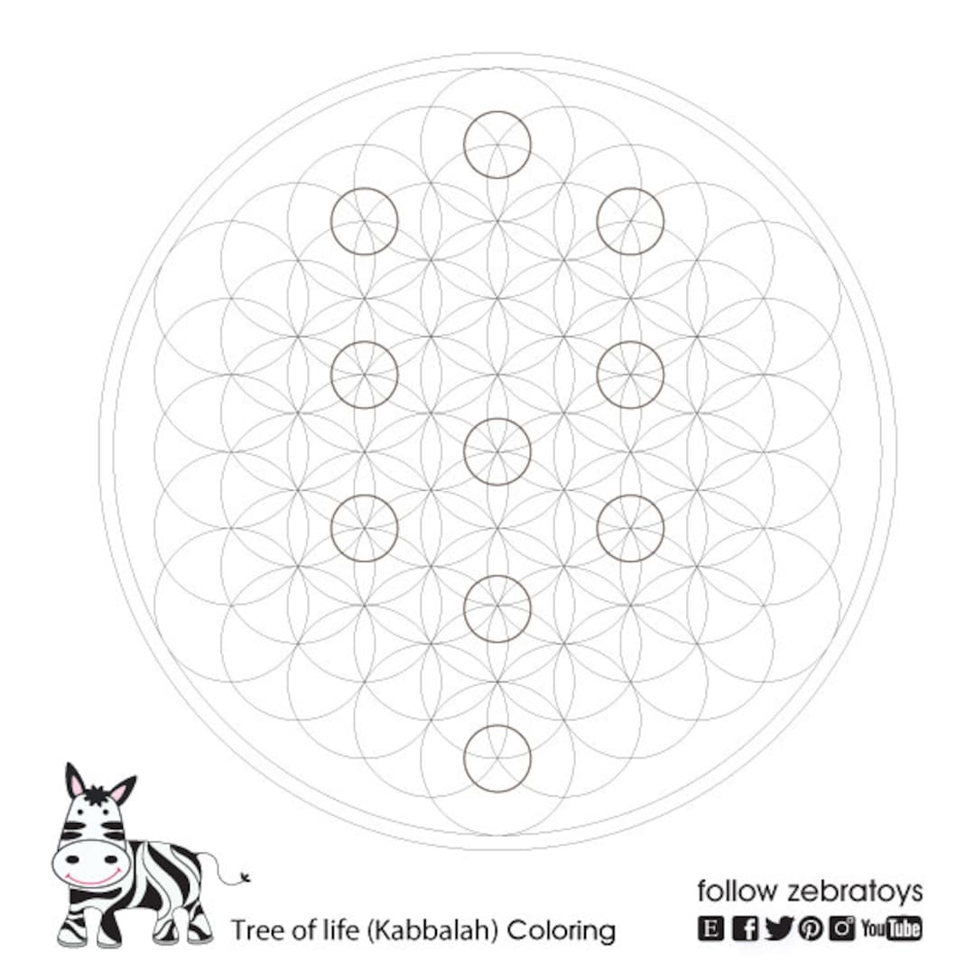 The Kabbalah Tree Of Life sacred Geometry spiritual Healing Meditative Art coloring Page Printable geometric Pattern Print instant DOWNLOAD Etsy The Kabbalah Tree Of Life sacred Geometry spiritual Healing Meditative Art coloring Page Printable geometric Pattern Print instant DOWNLOAD Etsy