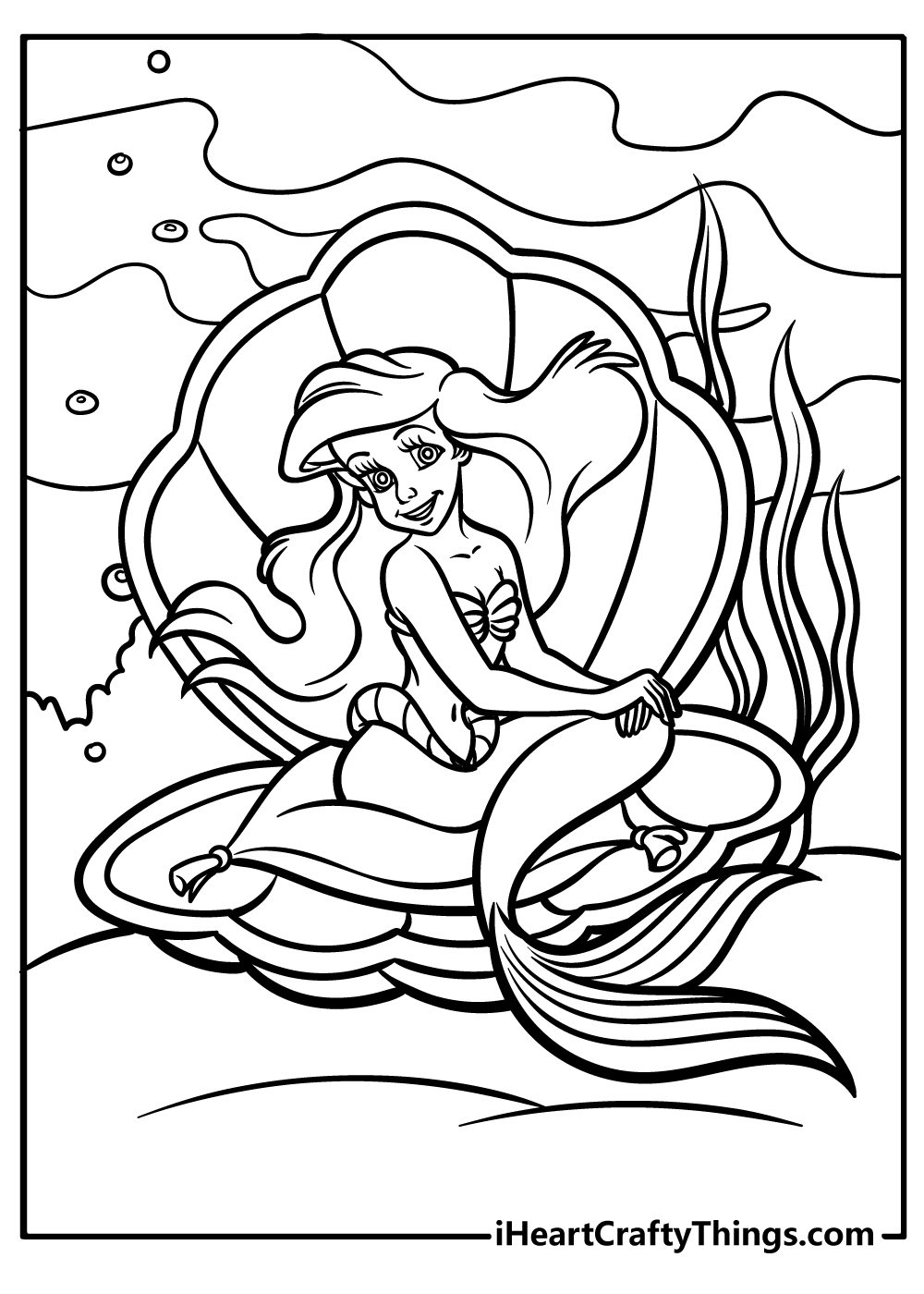 The Little Mermaid Ariel Coloring Pages 39 Free Printables The Little Mermaid Ariel Coloring Pages 39 Free Printables