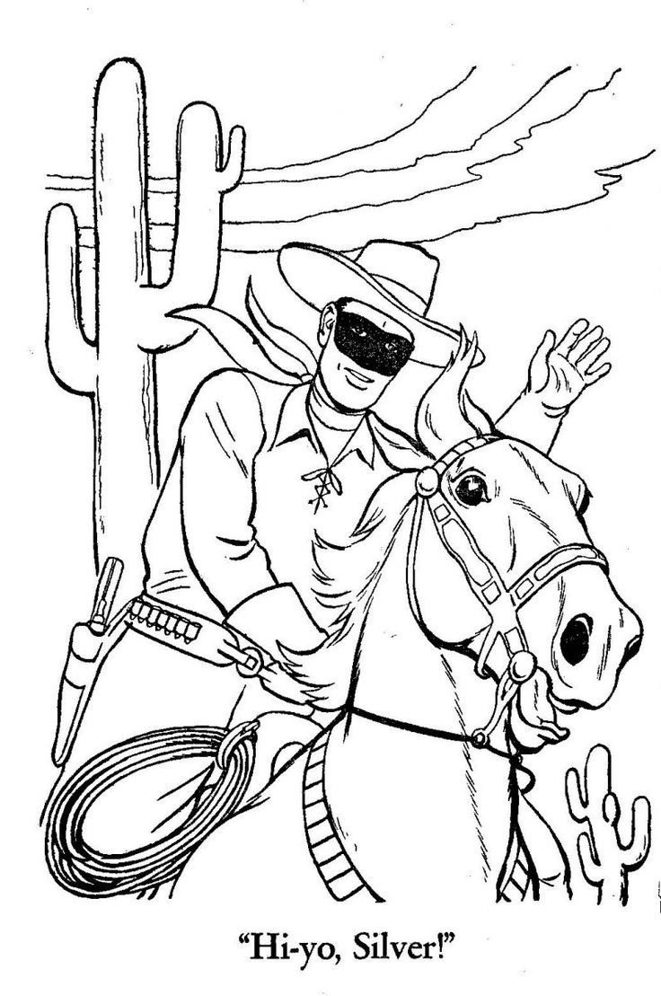 The Lone Ranger Fan Club LR Fun Stuff Coloring Home Pages The Lone Ranger Fan Club LR Fun Stuff Coloring Home Pages