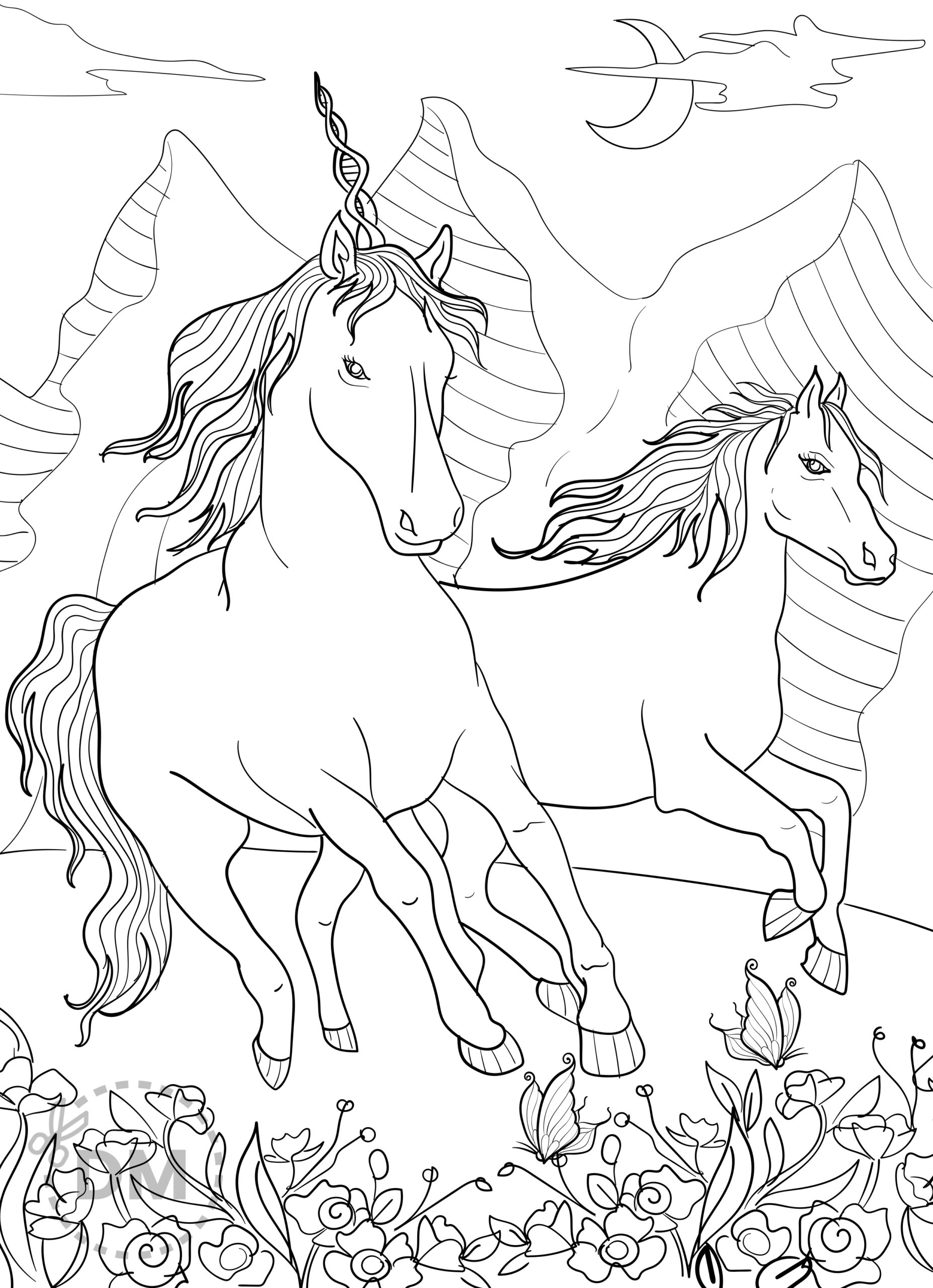 printable coloring pages horses printable coloring pages horses
