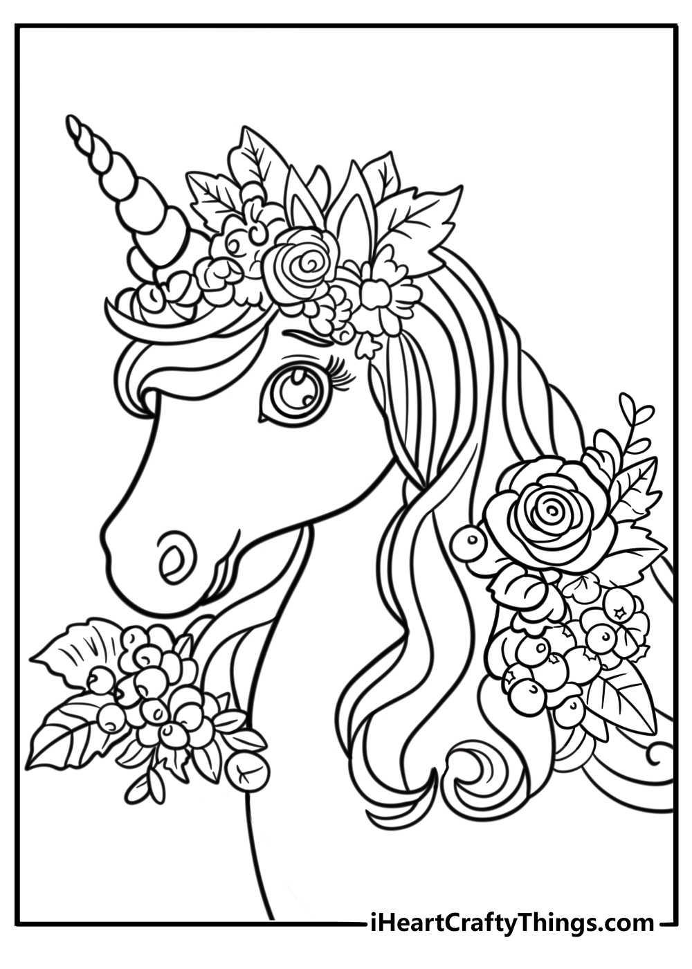 unicorn coloring pages printable