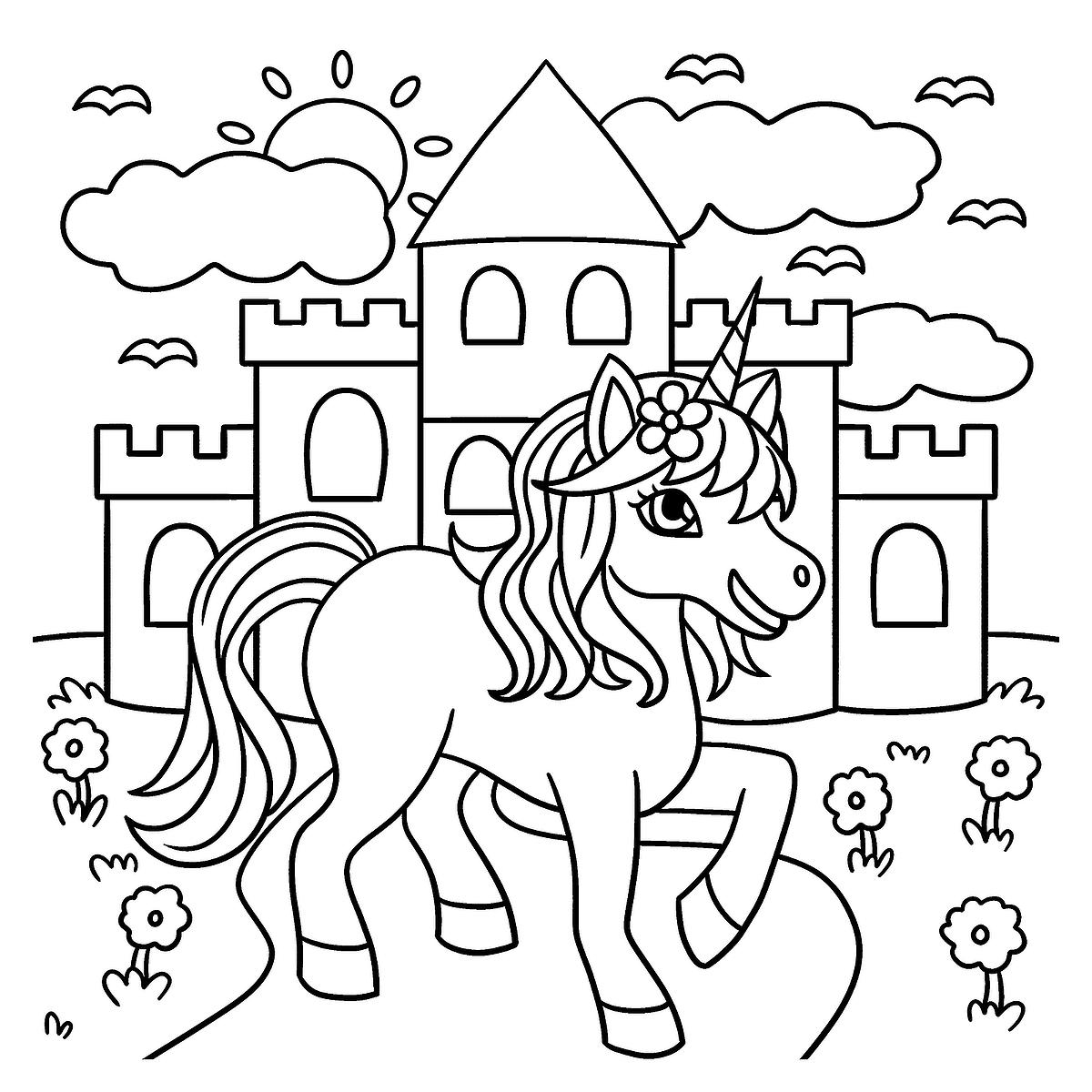 free printable coloring pages unicorn