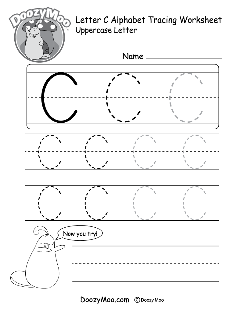 letter c worksheets