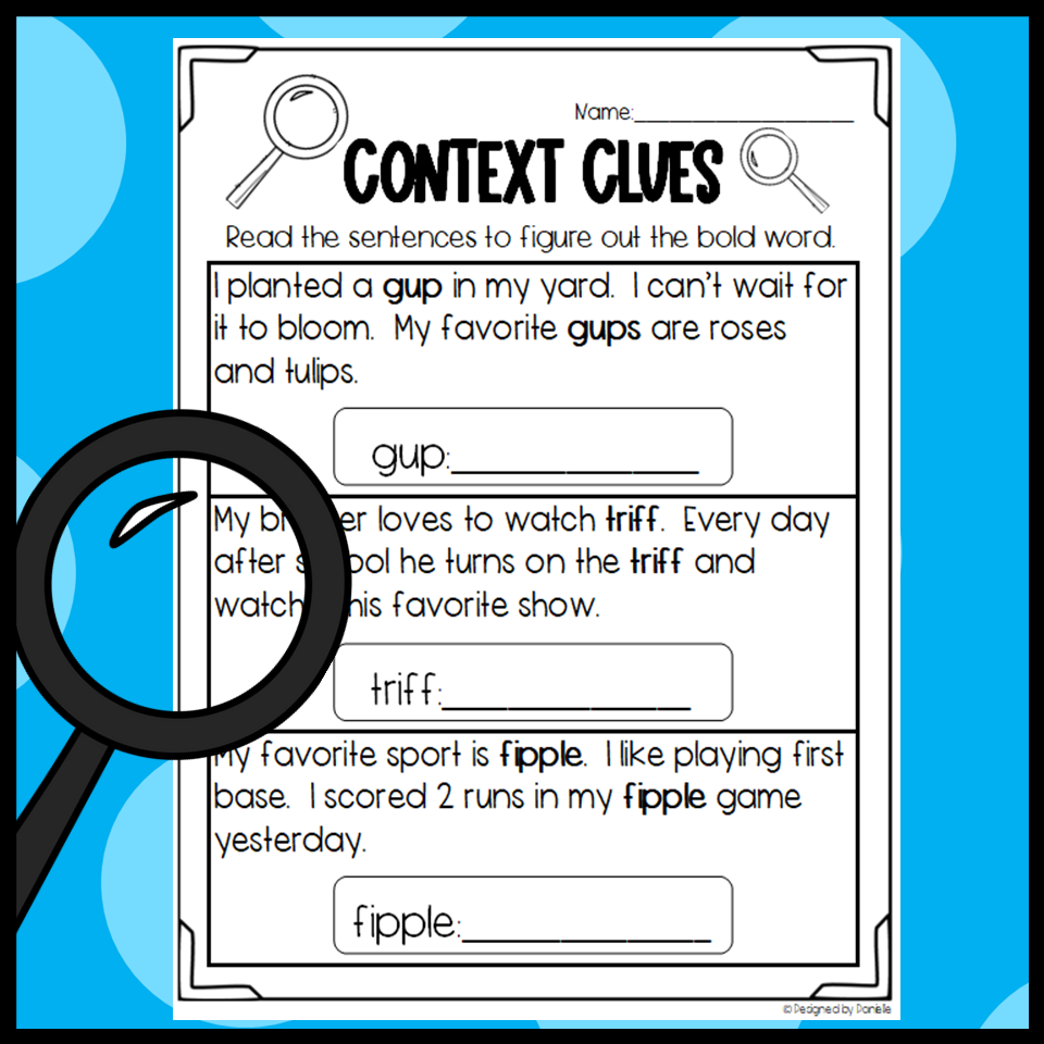 Using Context Clues Worksheets Made By Teachers Using Context Clues Worksheets Made By Teachers