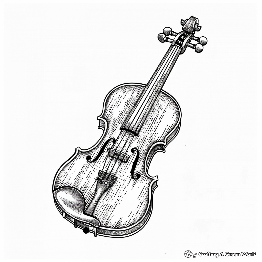 Violin Coloring Pages Free Printable Violin Coloring Pages Free Printable
